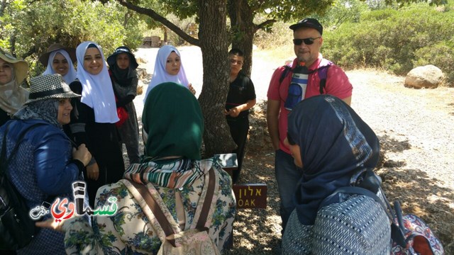  كفرقاسم: طاقم معلمي ومعلمات مدرسة جنة أبن رشد في رحلة للمعالم الاثرية في شمال البلاد 